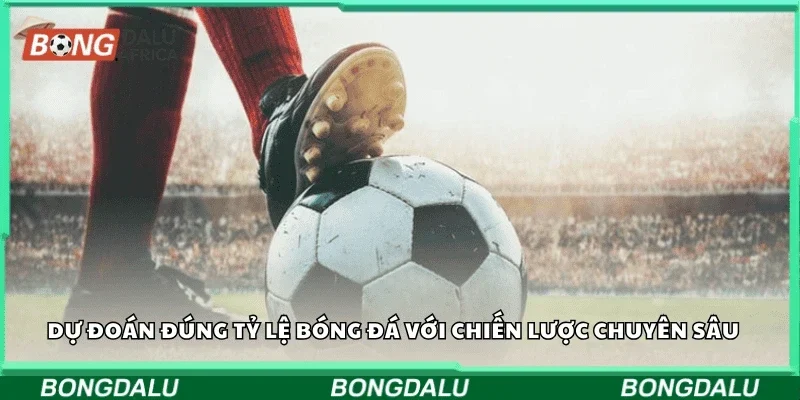 Dự đoán đúng tỷ lệ bóng đá với chiến lược chuyên sâu
