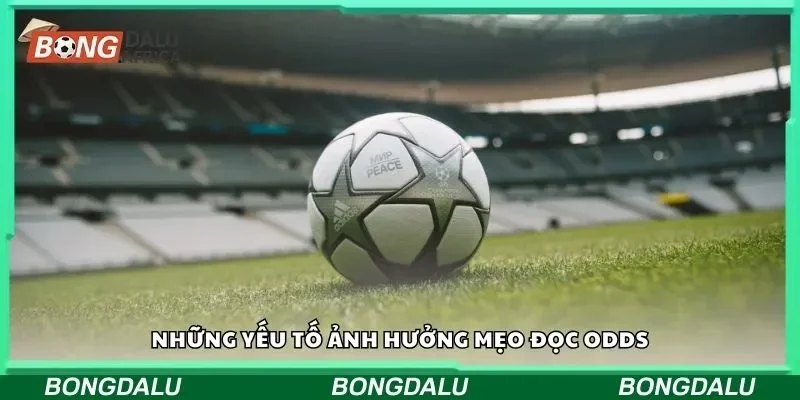 Những yếu tố ảnh hưởng mẹo đọc odds