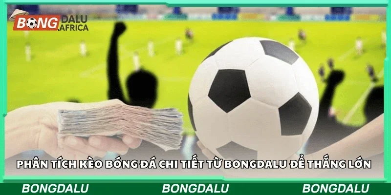 Phân tích kèo bóng đá chi tiết từ Bongdalu để thắng lớn