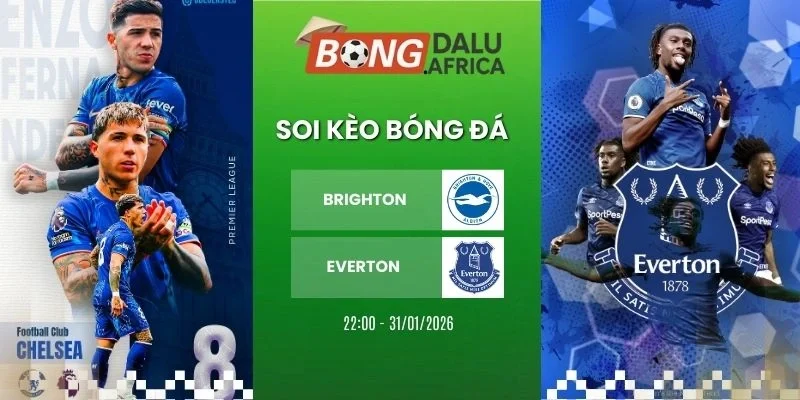 Soi kèo bóng đá Brighton vs Everton