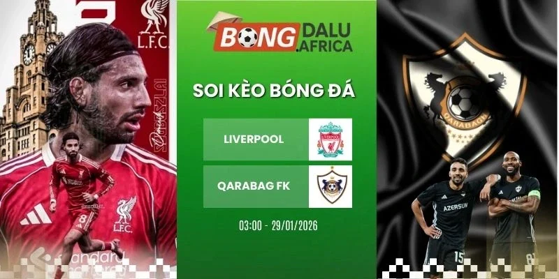 Soi kèo bóng đá Liverpool vs Qarabag FK