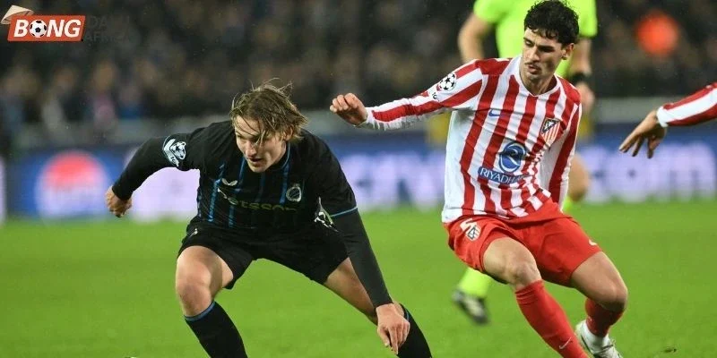 Phong độ cặp đấu Atlético de Madrid vs Club Brugge 
