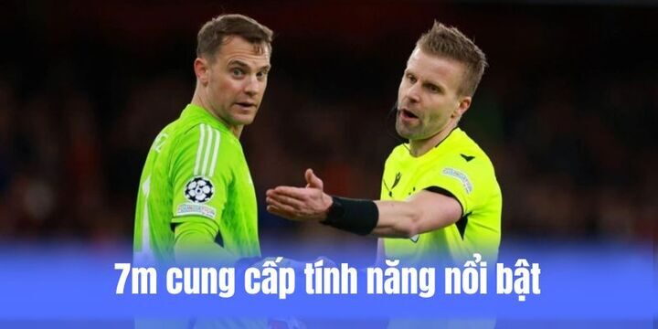 Một số tính năng quan trọng khi sử dụng trang web bóng đá 7m